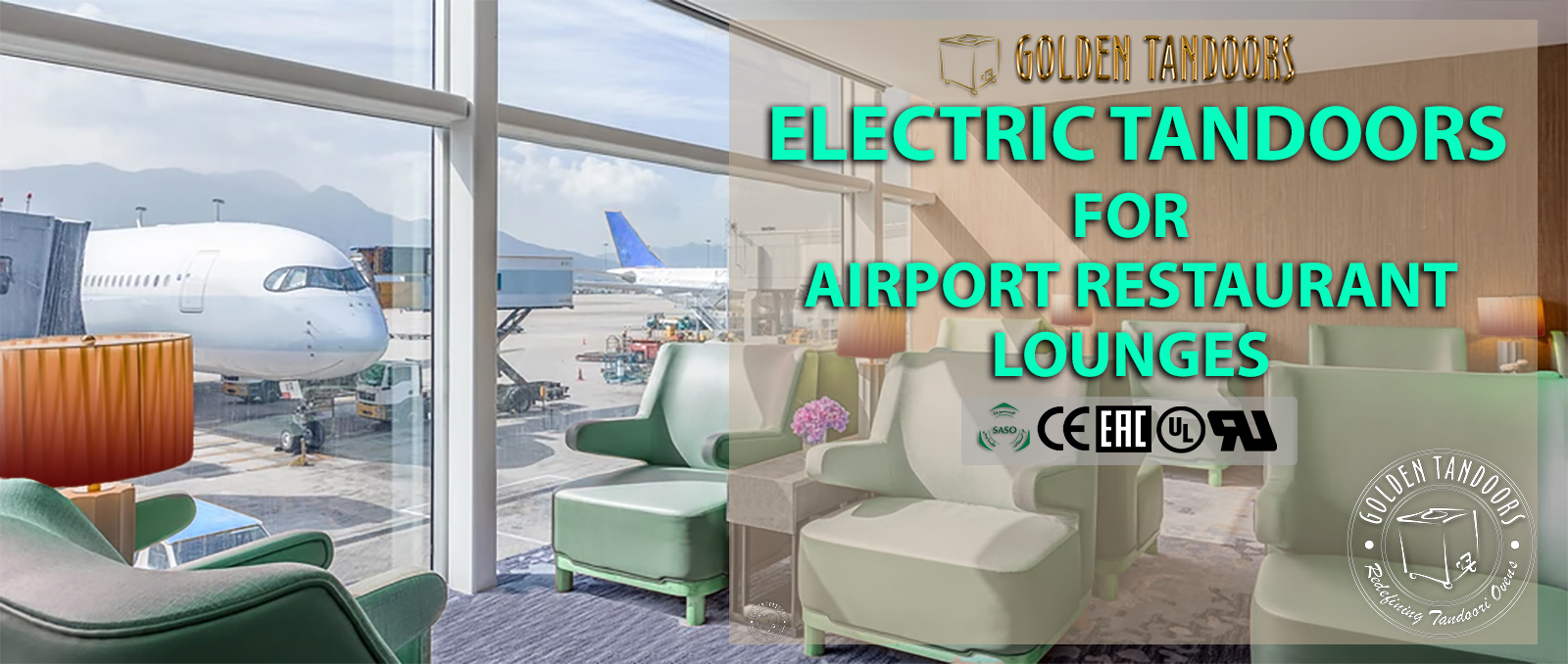 airport lounges electric tandoor oven