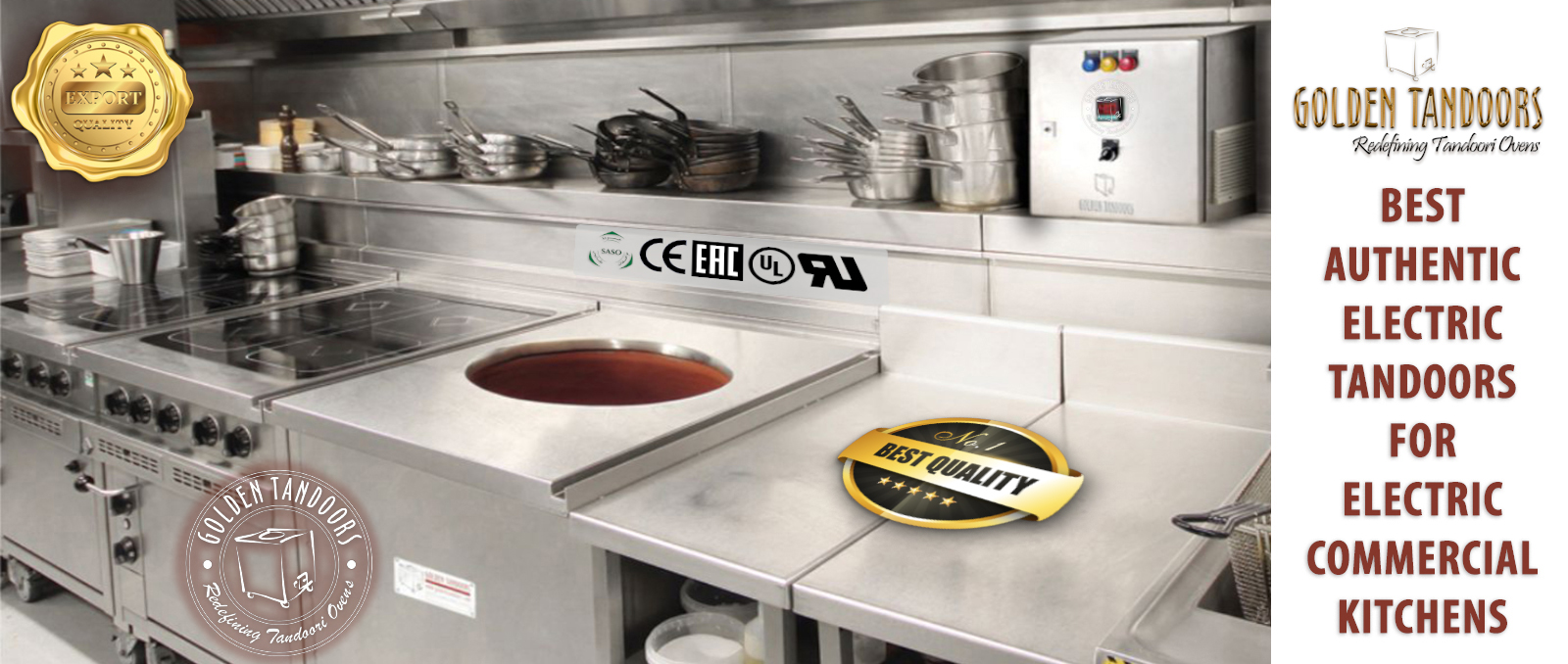 Electric Tandoors commercial kitchens