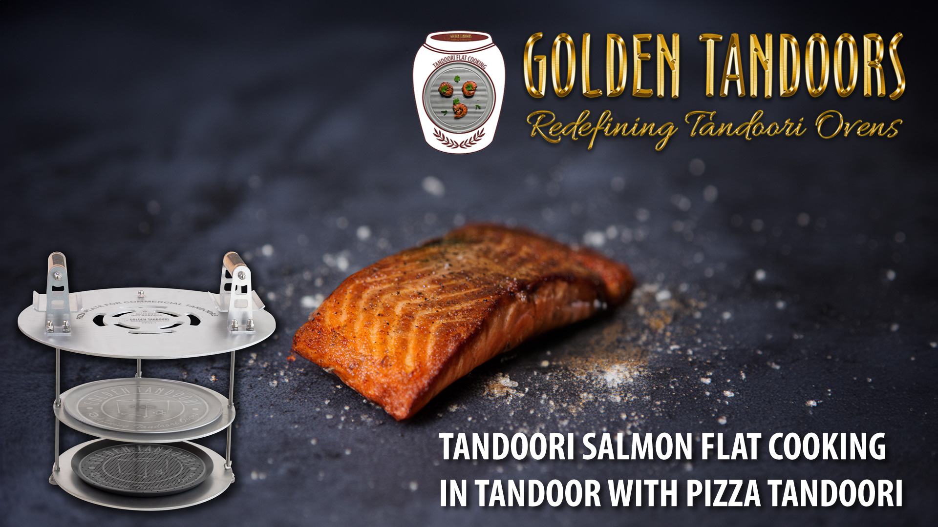 Pizza Tandoori Salmon