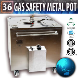 metal pot tandoor gas